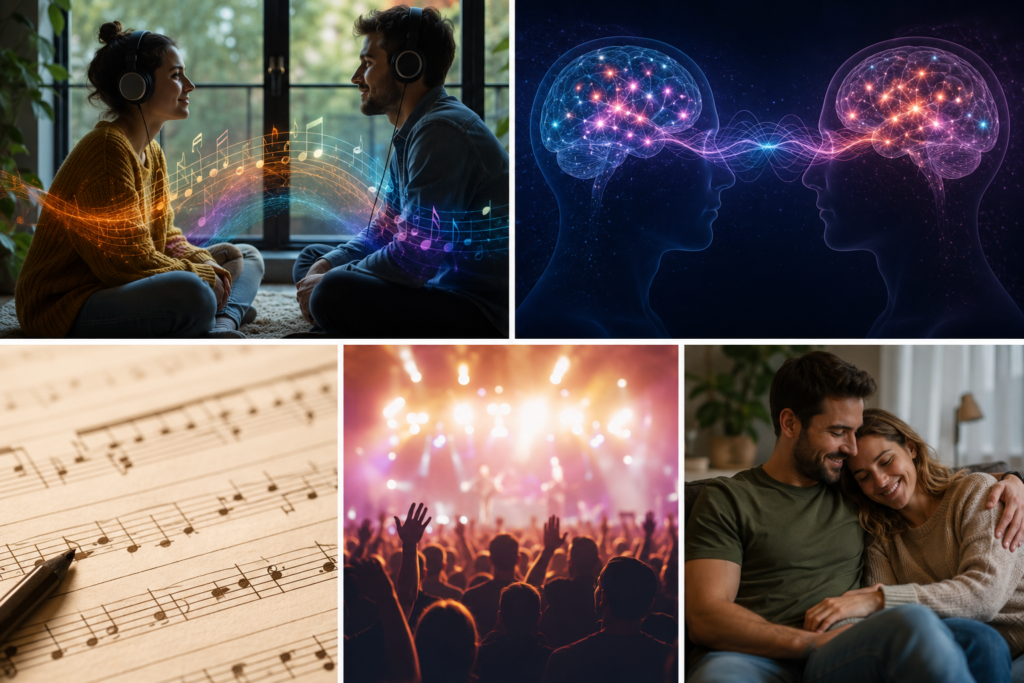 music, emotionally reconnect